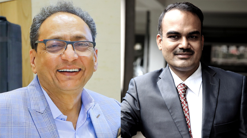 Jaihind CMD Dinesh Jain; Curry Nation founder Nagessh Pannaswami 